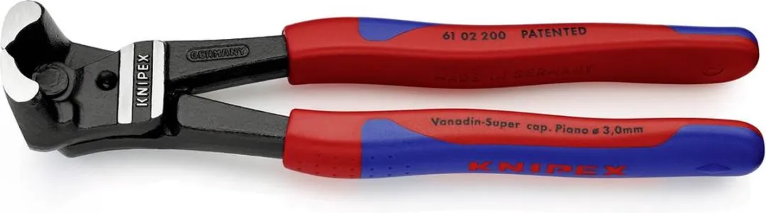 Knipex 6102 Voorsnijtang 200mm - Geïsoleerd