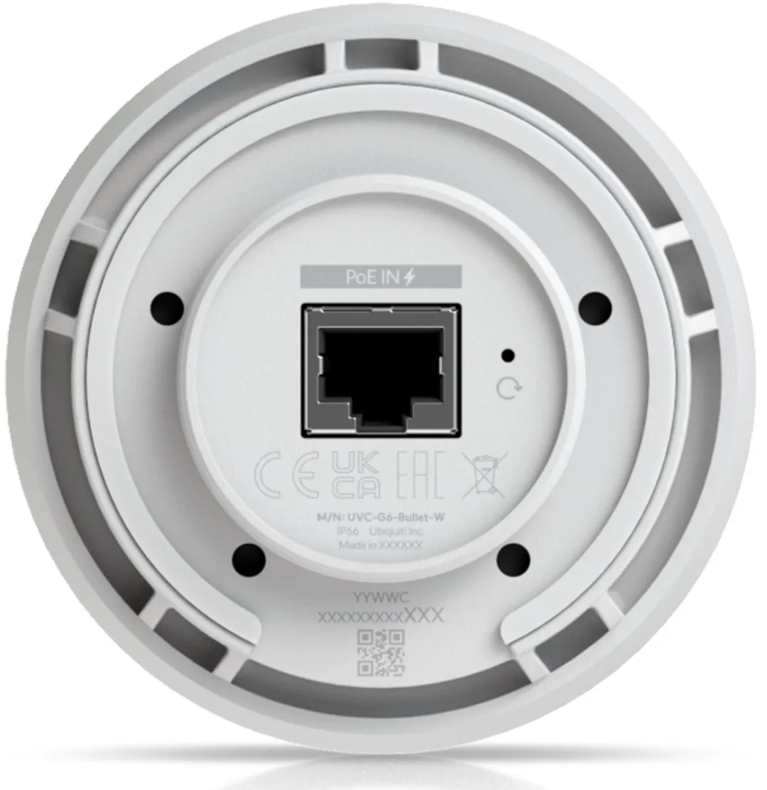 Ubiquiti G6 Bullet UVC-G6-BULLET-W IP-camera - 4K Wit - afbeelding 6 van 6