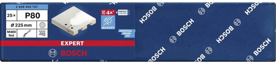 Bosch Professional M480 Schuurnet 225mm G80 - 25 Stuks