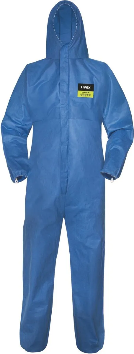 Uvex Overall Disposable Coveralls Blau