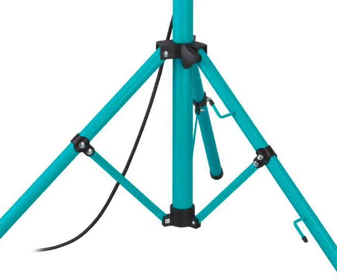 Eglo Avelar Werklamp LED 52W 5800lm - Zwart/Turquoise - afbeelding 3 van 6