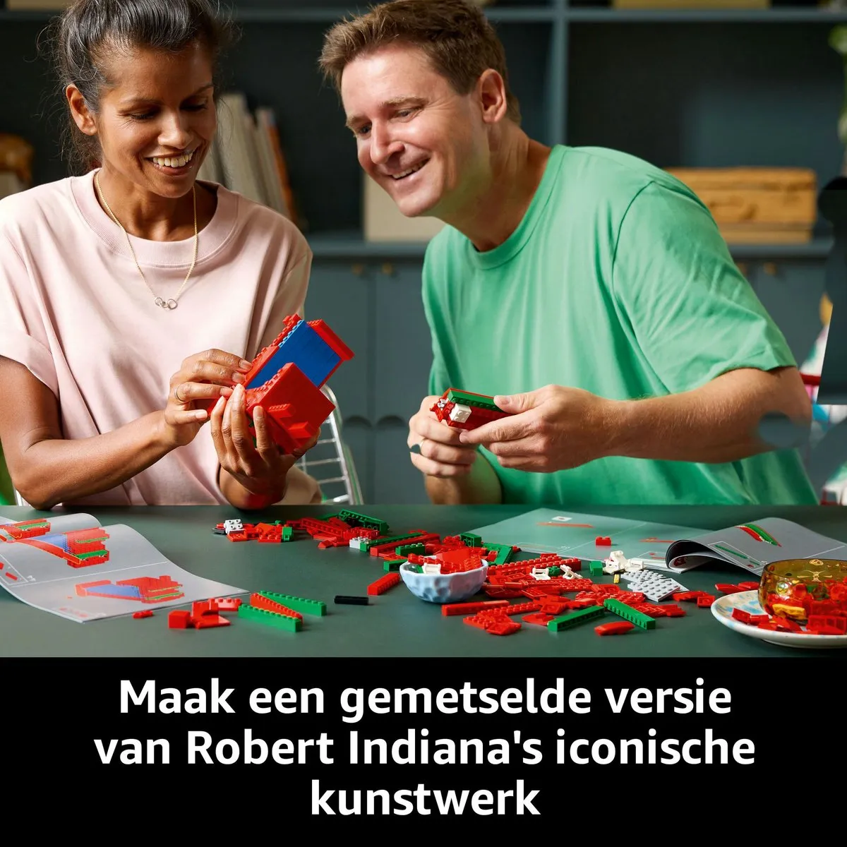 LEGO Art LOVE Bouwpakket 791 Stuks - Meerkleurig - afbeelding 6 van 6