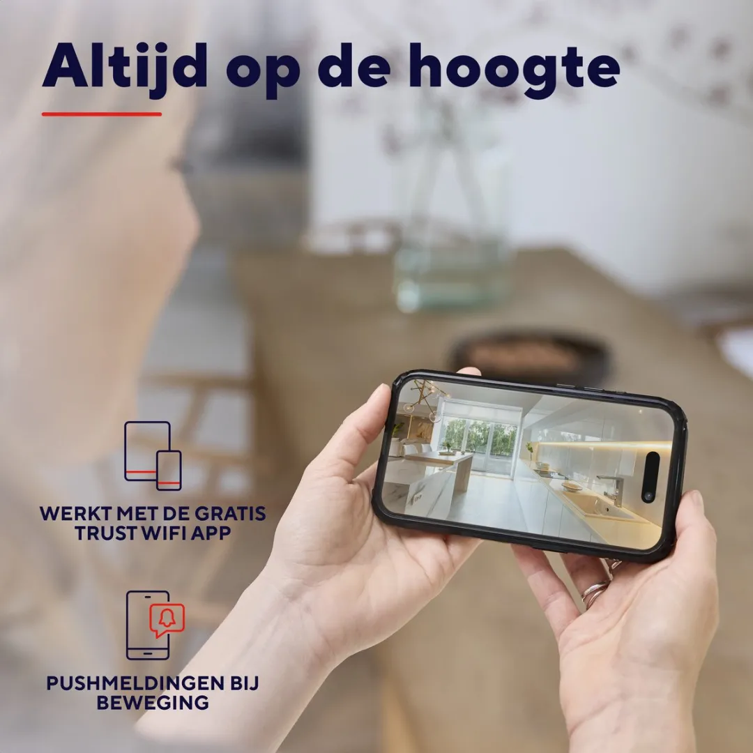 Trust IPCAM-2900 IP-Camera Wit - 2304x1296 Binnen