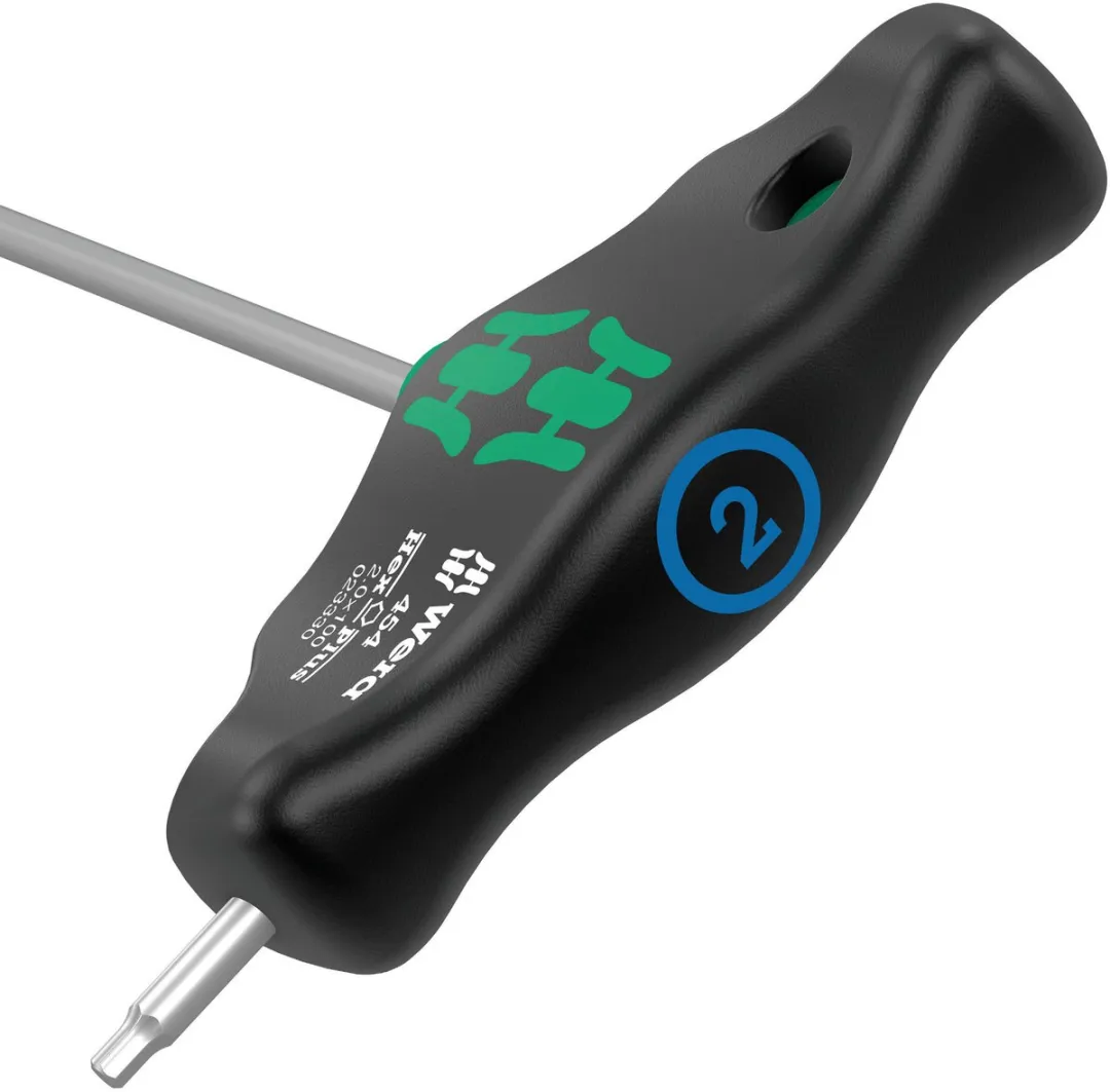 Wera 454 Hex-Plus Inbussleutel 2mm - 100mm - MPN 05023330001
