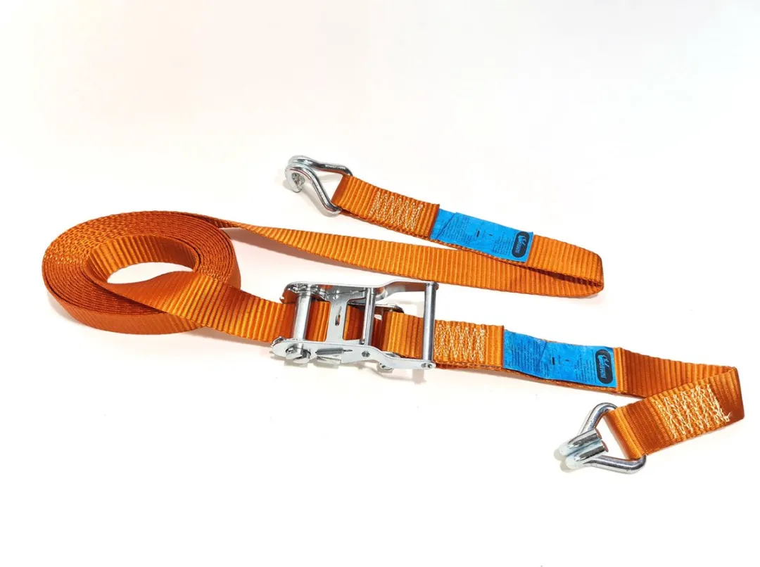 Jumbo Heavy Duty Spanband 2-delig 6m 38mm - 2000kg - 8 Stuks - Oranje
