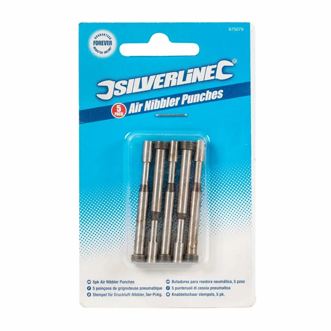 Silverline Knabbelschaar Stempels Pneumatisch