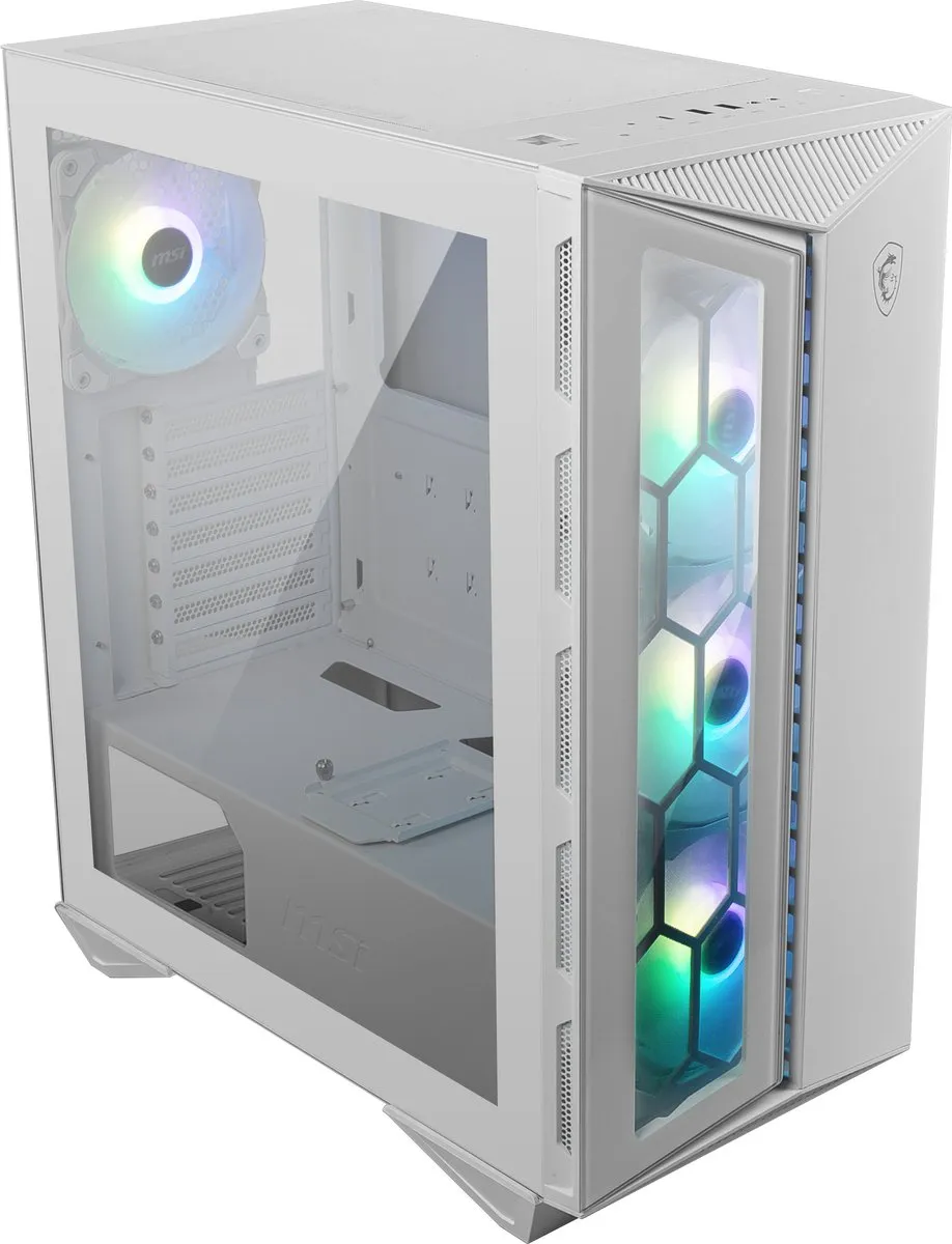 MSI MPG GUNGNIR 110R ATX Koffer - Wit RGB