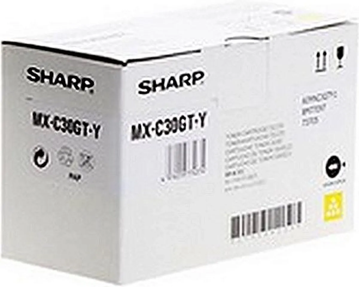 Sharp MXC30GTY Tonercartridge - Geel