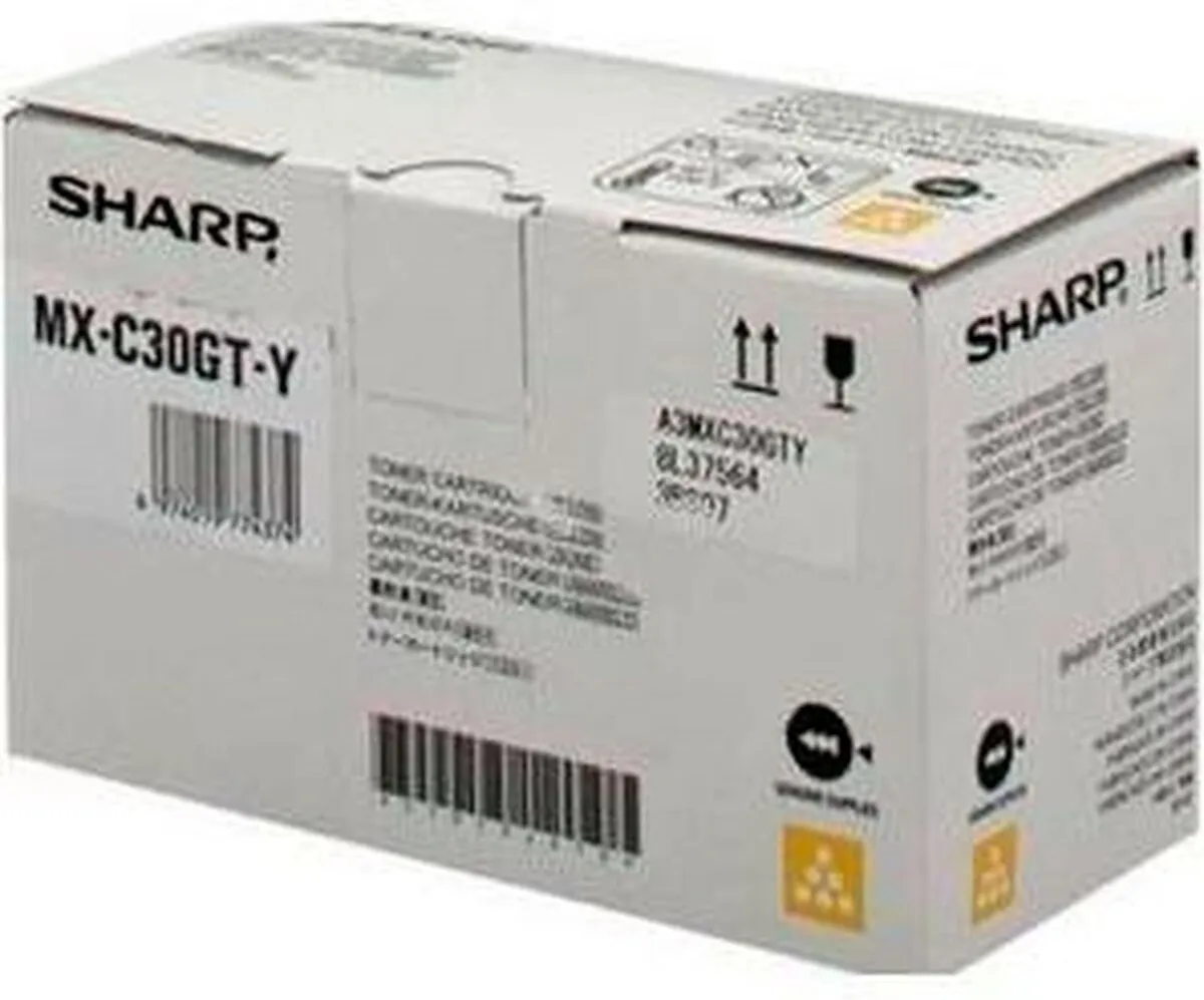 Sharp MXC30GTY Tonercartridge - Geel