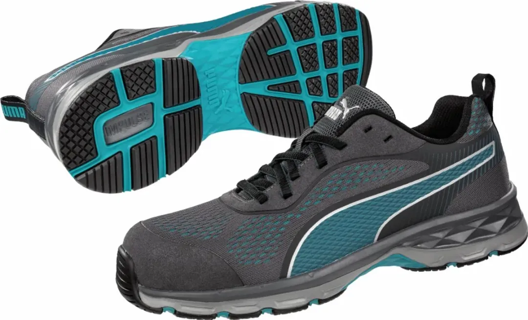 PUMA Fuse Knit Black Laag S1P 64390 - Werklaarzen - Zwart