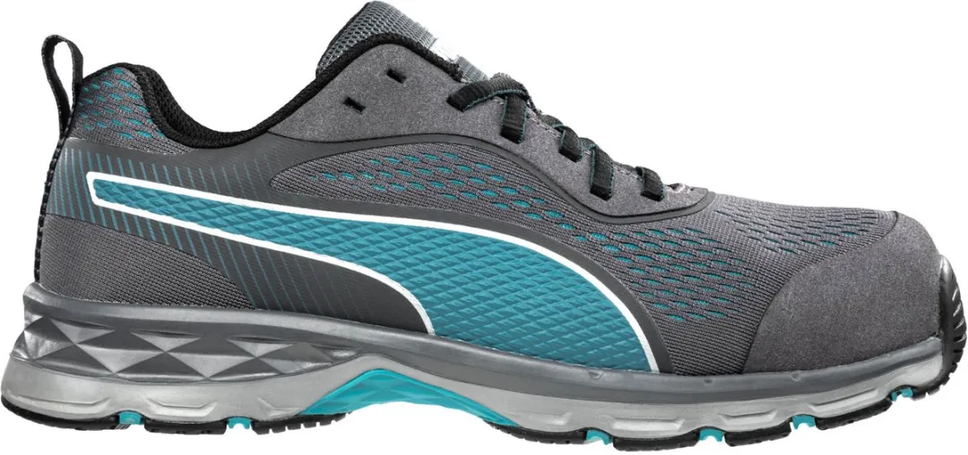 PUMA Fuse Knit Black Laag S1P 64390 - Werklaarzen - Zwart