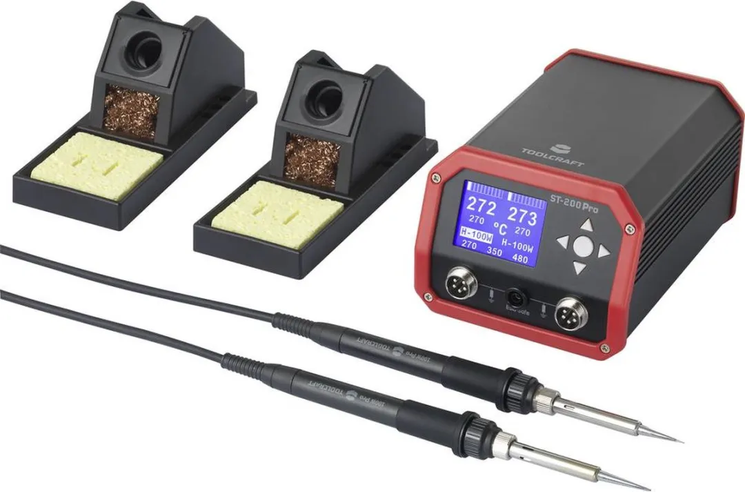 TOOLCRAFT ST-200 Pro Digitaal Soldeerstation 230W - afbeelding 6 van 6
