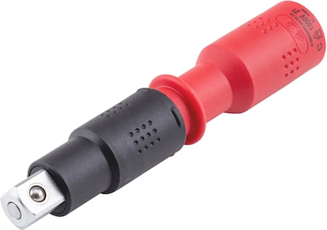 Würth VDE Verlengstuk 1/2 inch - 267mm - Zwart/Rood