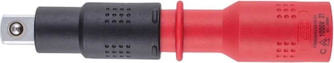 Würth VDE Verlengstuk 1/2 inch - 267mm - Zwart/Rood