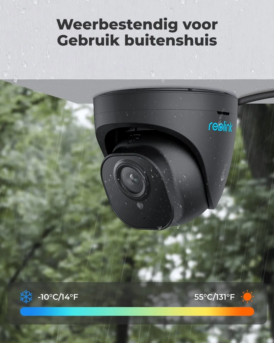 Reolink RLC-520A IP Camera 5MP - Zwart