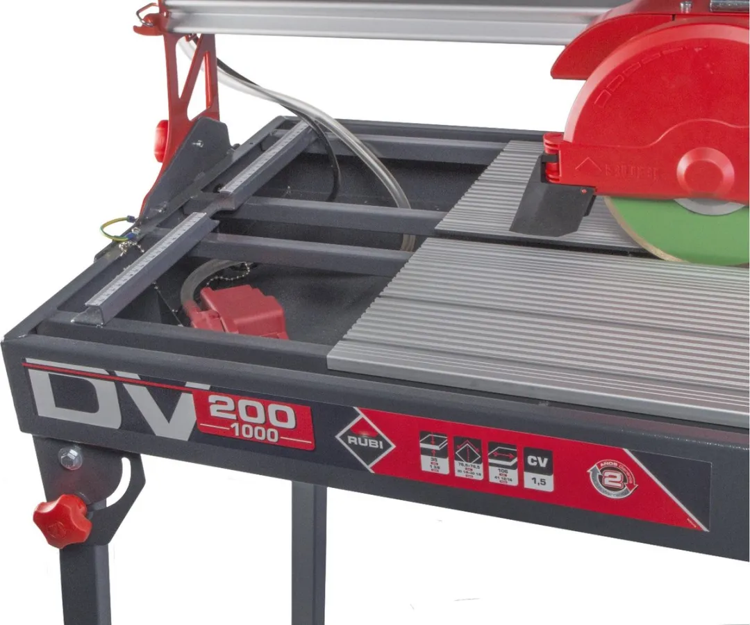 Rubi DV-200 1000 Elektrische Tegelzaagmachine - 200mm Diamantzaagblad