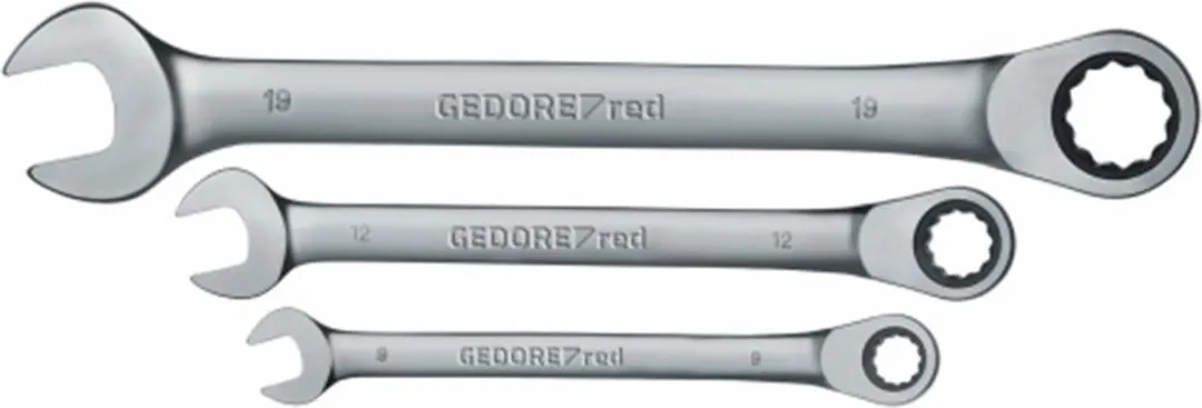 Gedore RED 3300850 Ring-steeksleutelset 12-delig 07-29mm