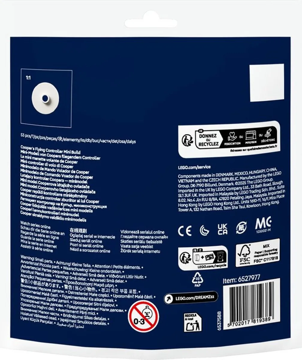 LEGO Dreamzzz 30698 Coopers Vliegende Minicontroller - 53 Stukken - Meerkleurig