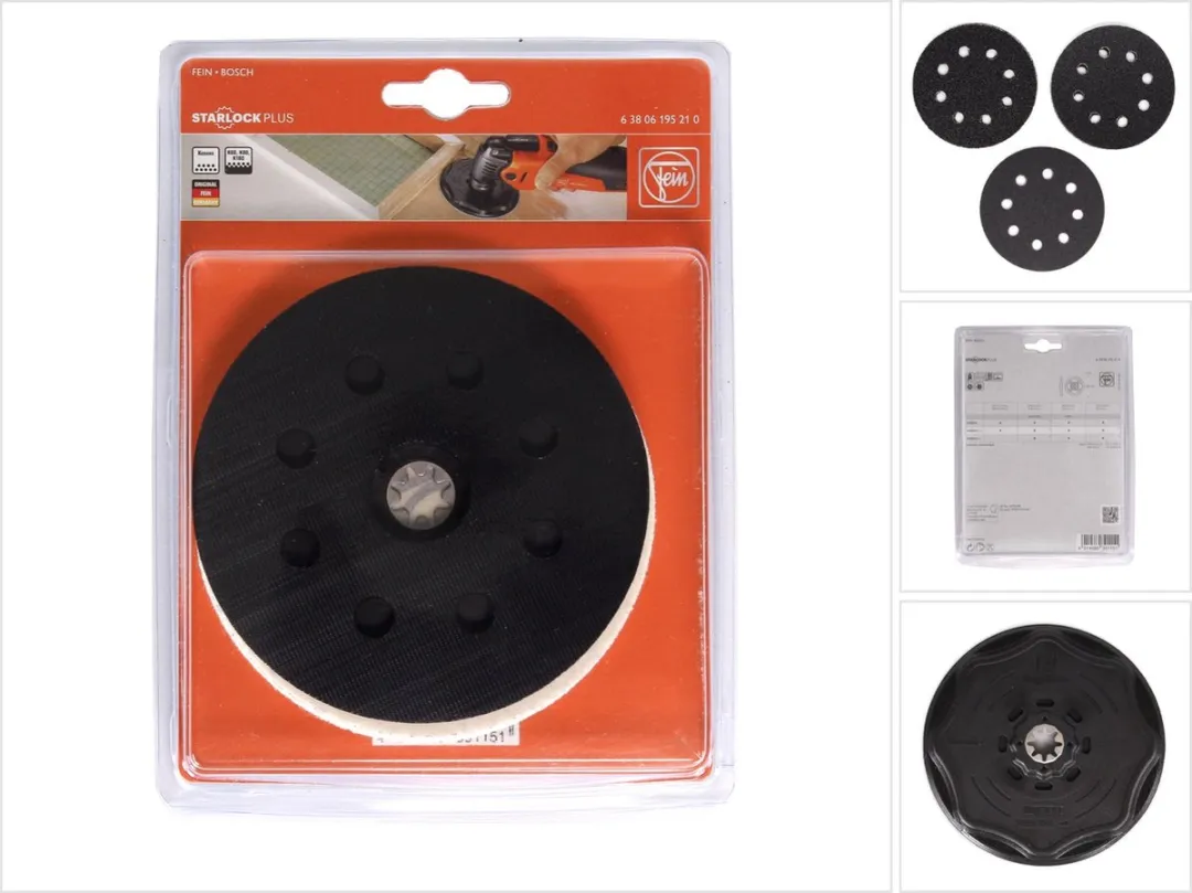 Fein 63806195210 Schuurvoet Rond 115mm
