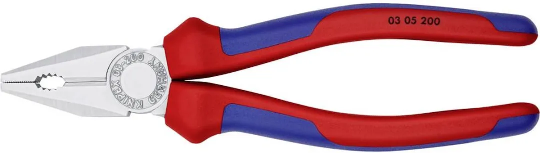 Knipex 03 05 200 Combitang 200mm - Verchroomd - afbeelding 6 van 6