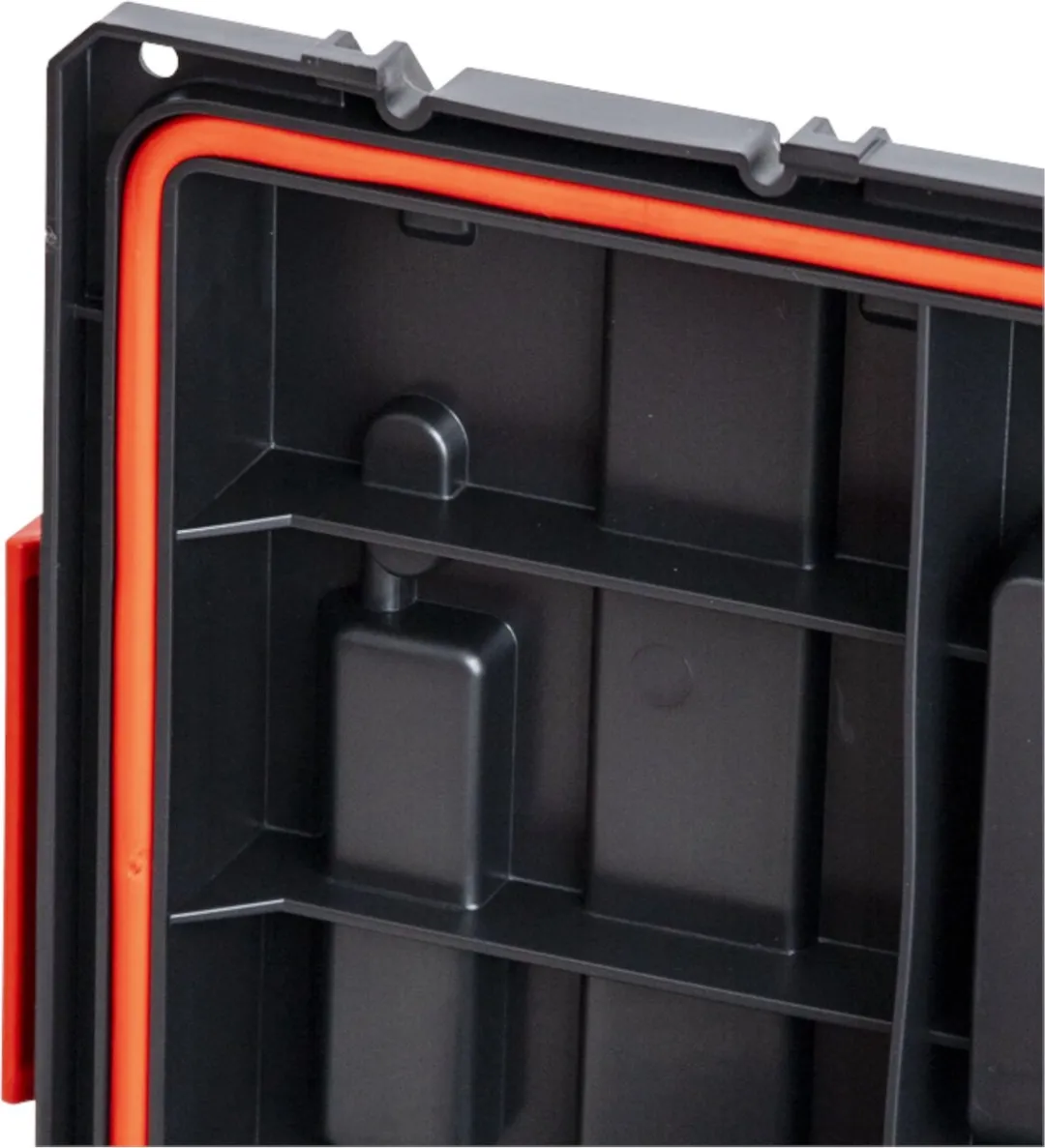 Toolbrothers RHINO XL Gereedschapskoffer M 13,5L - IP66 - Rood/Zwart