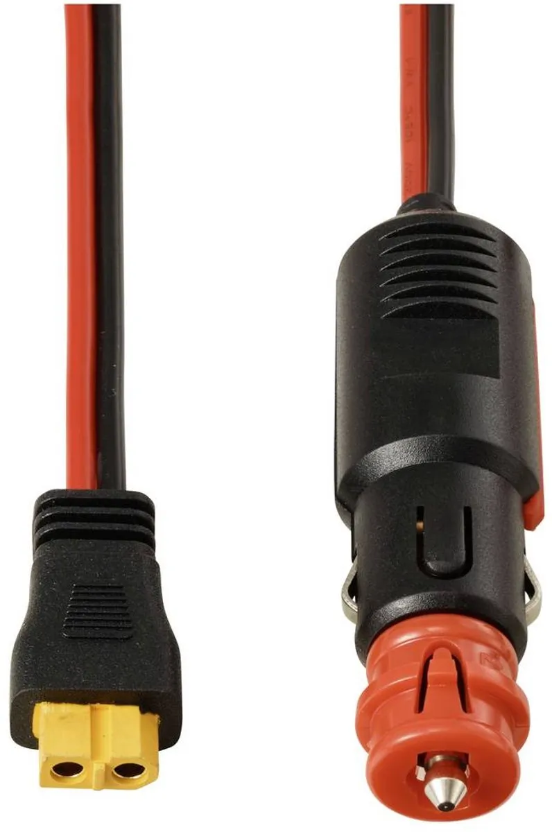 Tru Components Sigarettenstekker TC-13619280 XT60 - 2m - Zwart/Rood