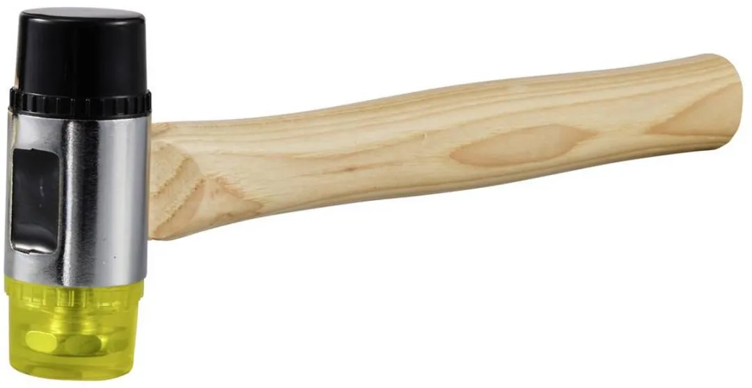 TOOLCRAFT Rubberen hamer 335g - 310mm