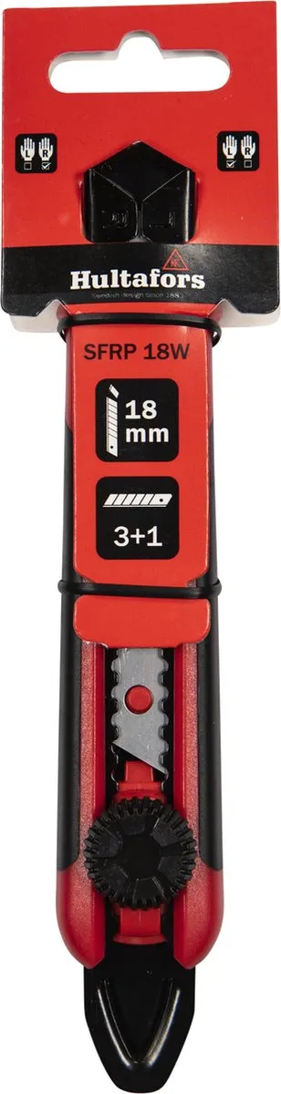 Hultafors Afbreekmes SFRP 18W - 3 Reservemesjes - Wit