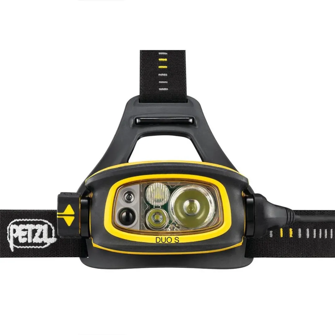 Petzl Duo S Hoofdlamp - Zwart Geel