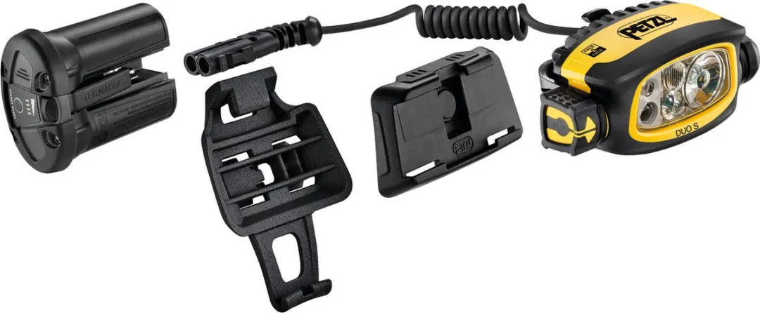 Petzl Duo S Hoofdlamp - Zwart Geel