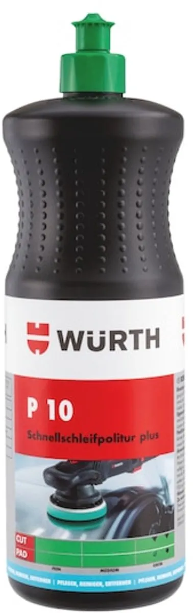 Würth Snelpolijstmiddel P10 Plus 1000ml - Groen