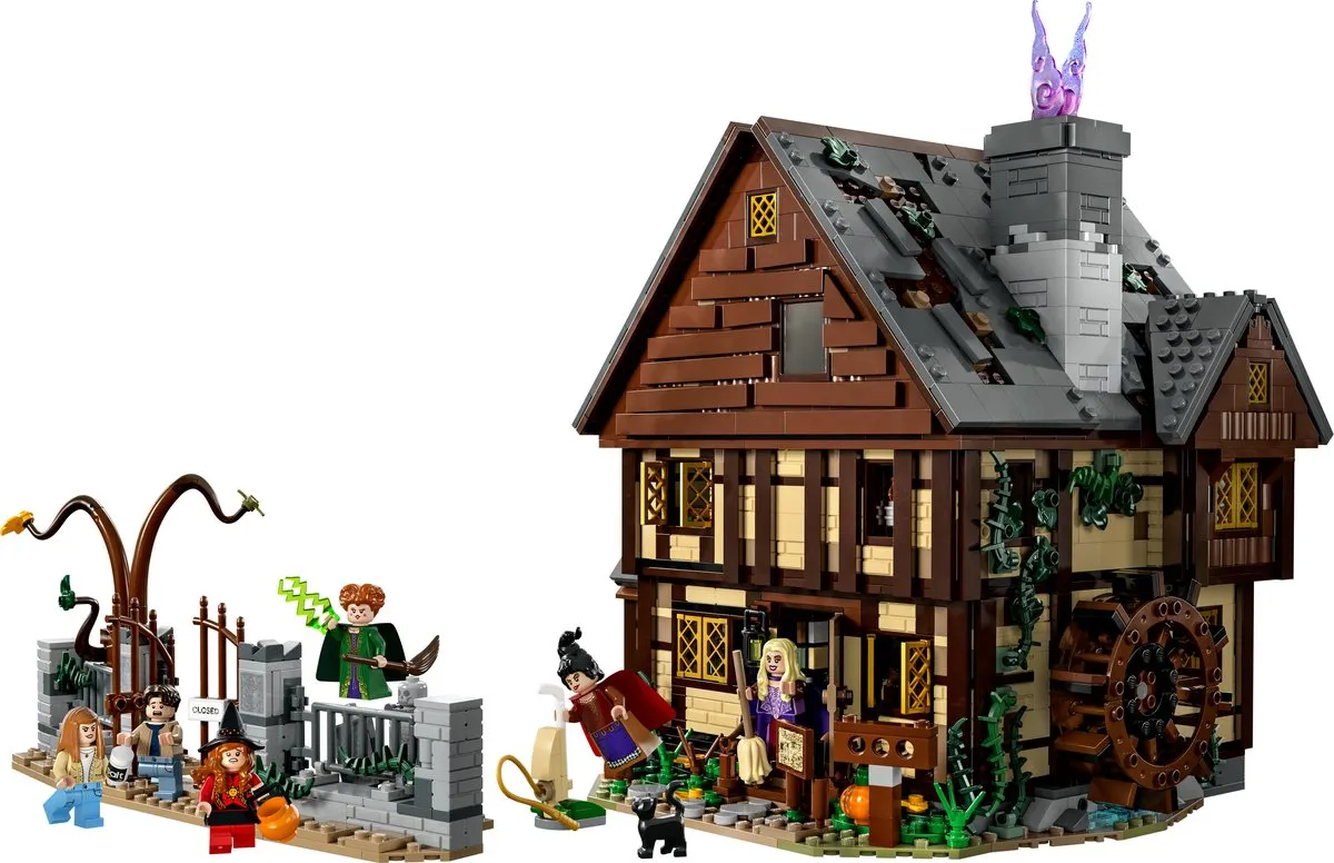 LEGO Ideas Disney Hocus Pocus Huisje Sanderson-zussen 21341 - 2316 Stukken - afbeelding 6 van 6