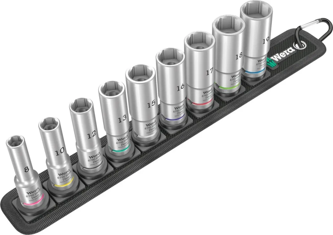Wera 5004545001 Belt B Deep 1 9-delige Doppenset - 3/8"