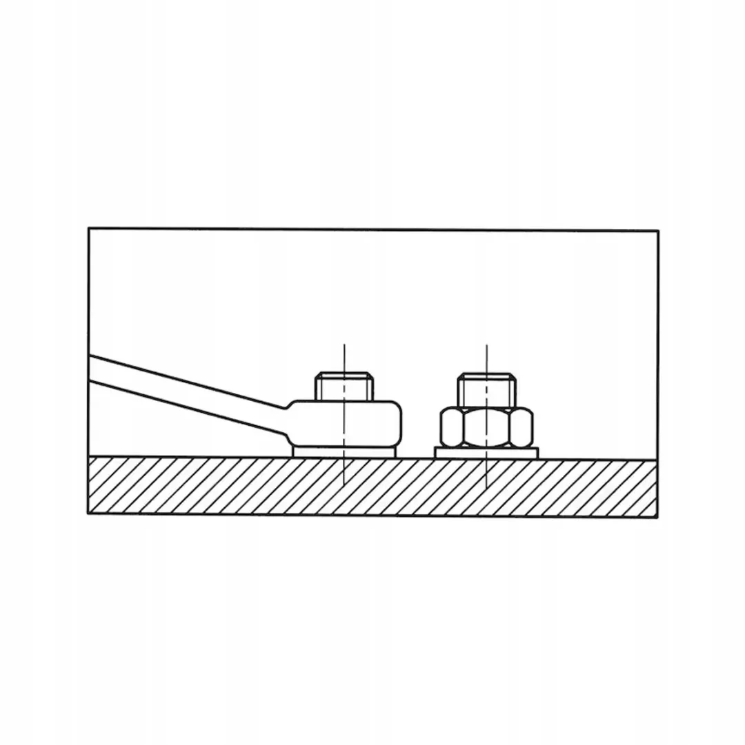 Würth Zebra Ringsleutel 7mm - Chroom-Vanadium Staal
