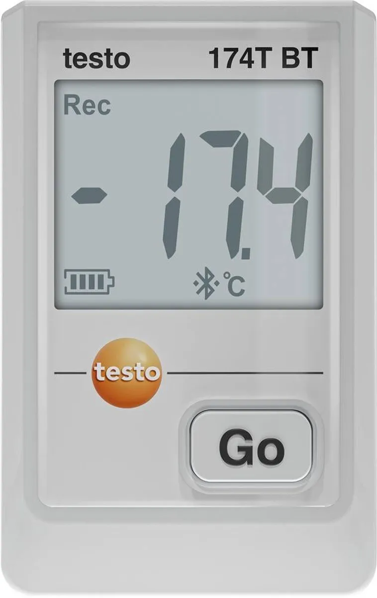 Testo 174T BT Temperatuur Datalogger -30 tot 70°C