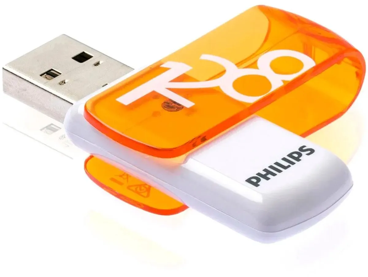 Philips FM12FD05B USB Stick 128GB - Oranje