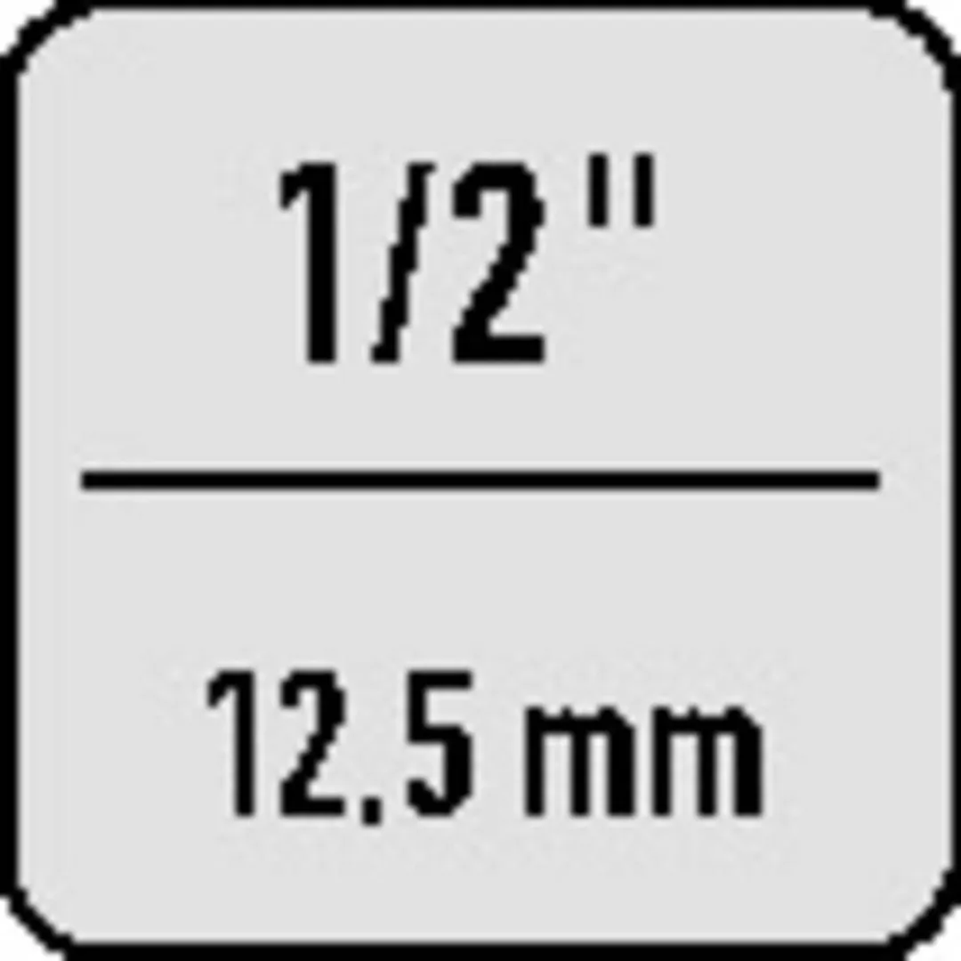 Gedore INX 19 L Dopsleutel-schroevendraaier 1/2" - 100mm - M12