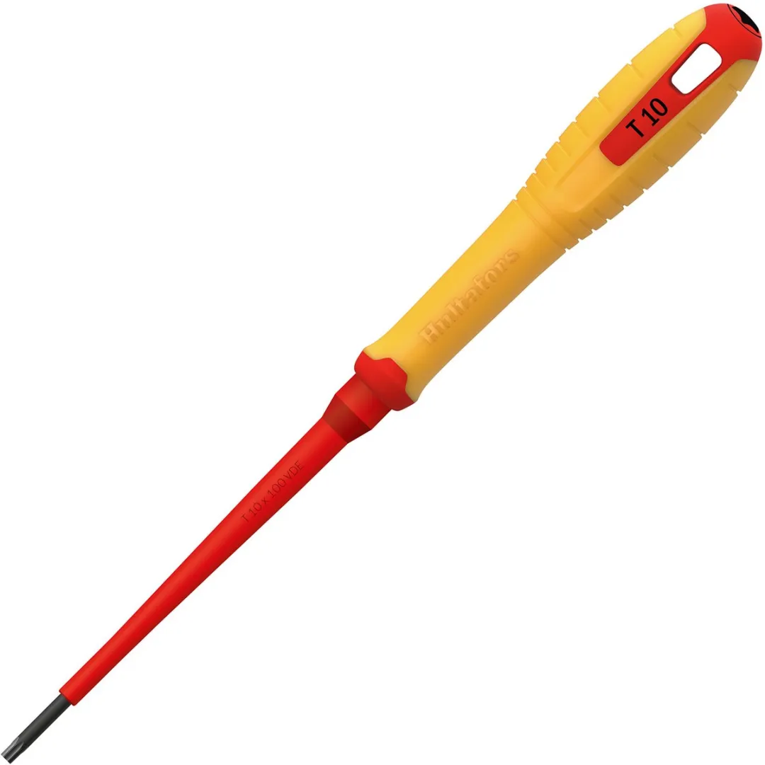 Hultafors VDE Torx TX10 Schroevendraaier 100mm - Geïsoleerd