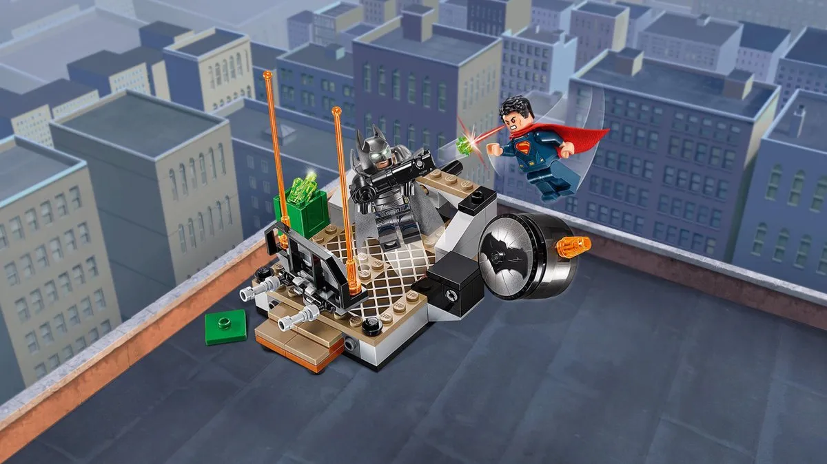 LEGO Super Heroes Het Duel van de Helden 76044 - 92 Stukken