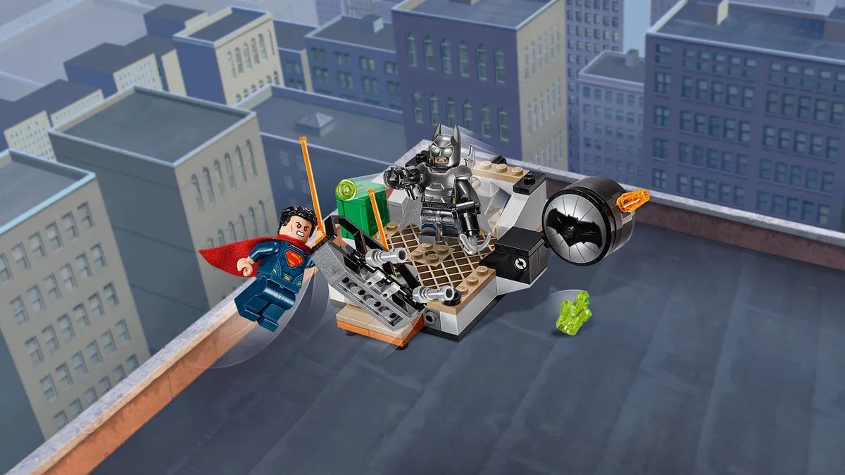 LEGO Super Heroes Het Duel van de Helden 76044 - 92 Stukken
