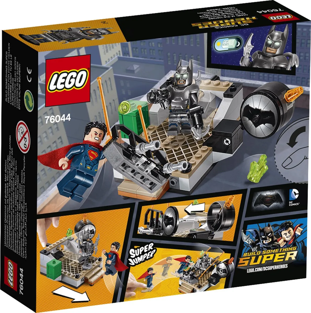 LEGO Super Heroes Het Duel van de Helden 76044 - 92 Stukken