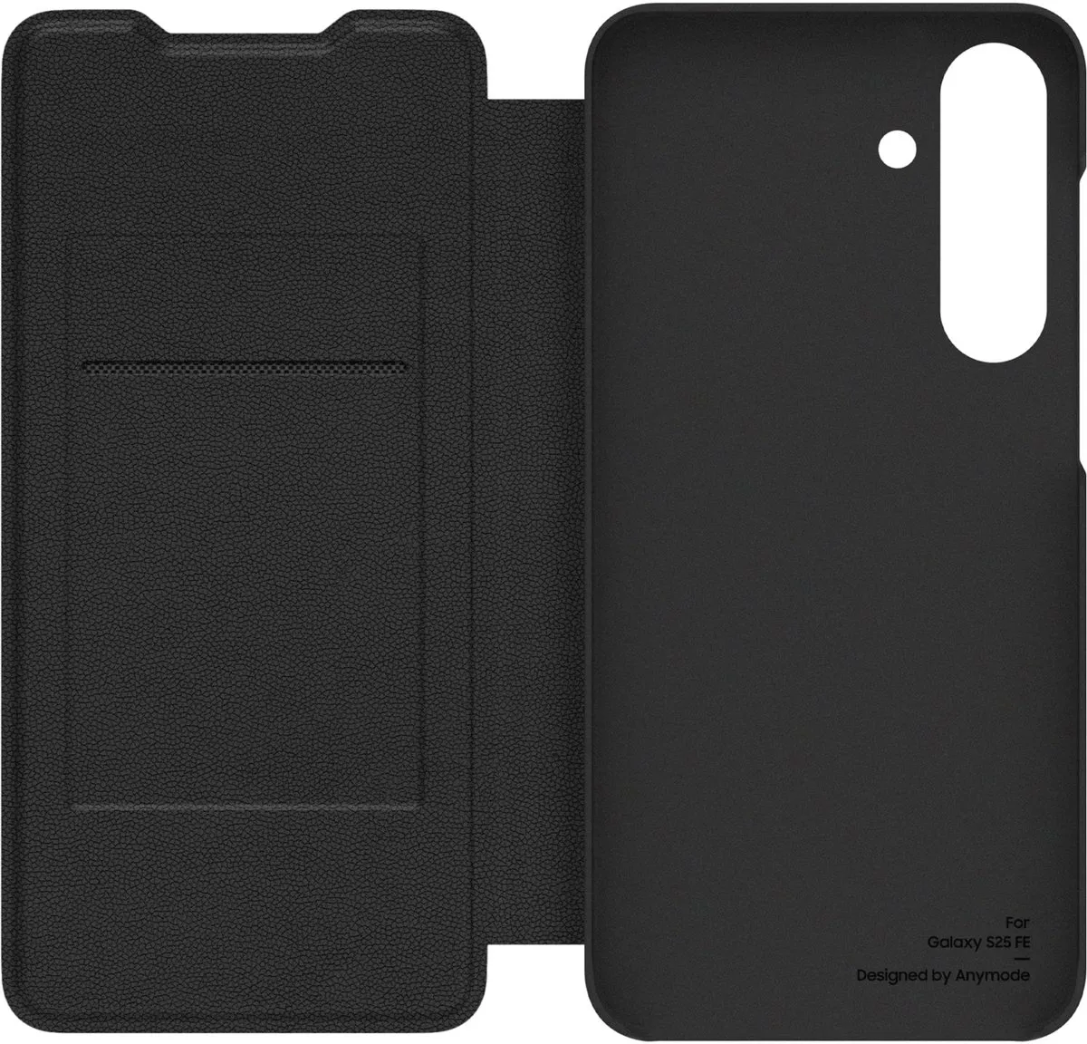 Samsung Galaxy S25 FE Wallet Flip Hoesje - Zwart