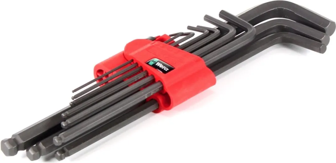 Wera 05022086001 Blacklaser Inbussleutelset 9-delig - 1,5-10mm