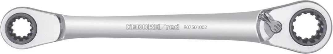 Gedore RED R07501002 Dubbele Ringsleutelratelset 2-delig - afbeelding 5 van 5