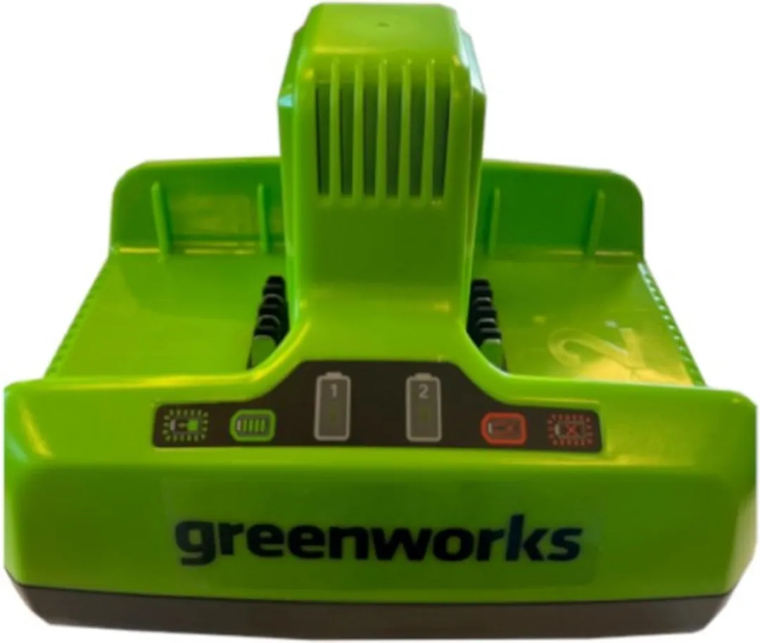 Greenworks G60X2UC6 60V Accu Duo Lader