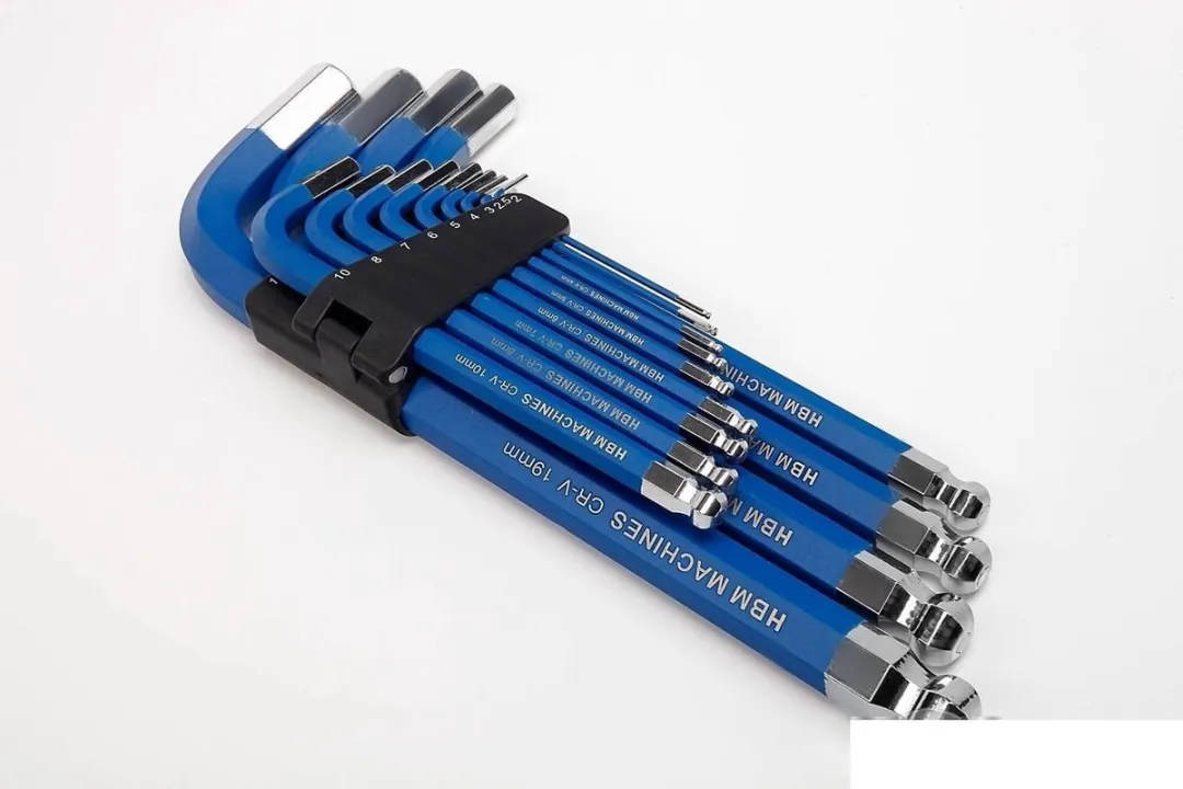 HBM 13-delige Inbussleutel Set - Metrisch - Met magneet