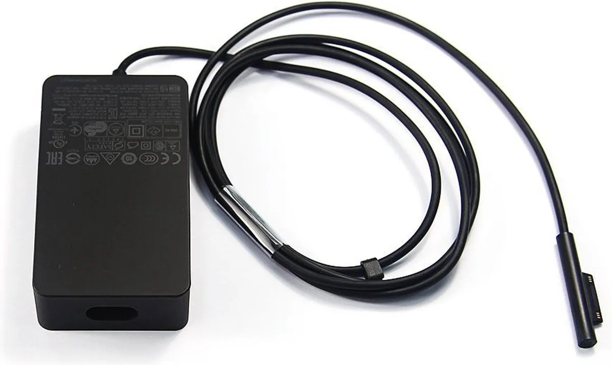 Microsoft Surface Q5N-00002 Netspanningsadapter 65W - Zwart