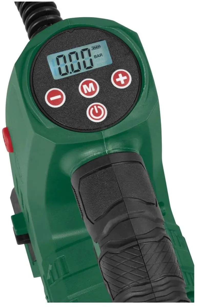 PARKSIDE Accu-compressor 20 V 209999 - 25 l/min 11,1 bar - Zwart/groen