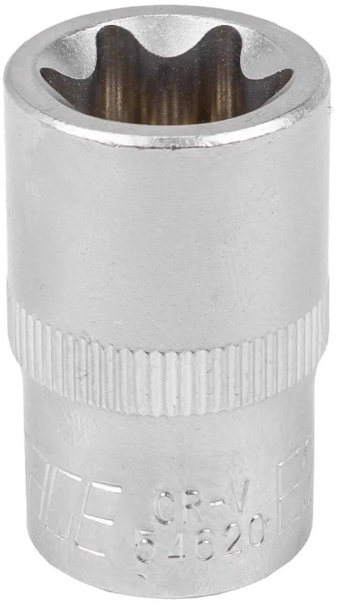 Forsage Torx Dopsleutel E20 1/2" Cr-V