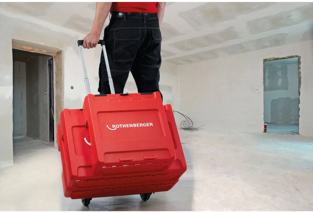 Rothenberger ROCASE 4212 Persbekken - 1000001808 - Grijs/Rood
